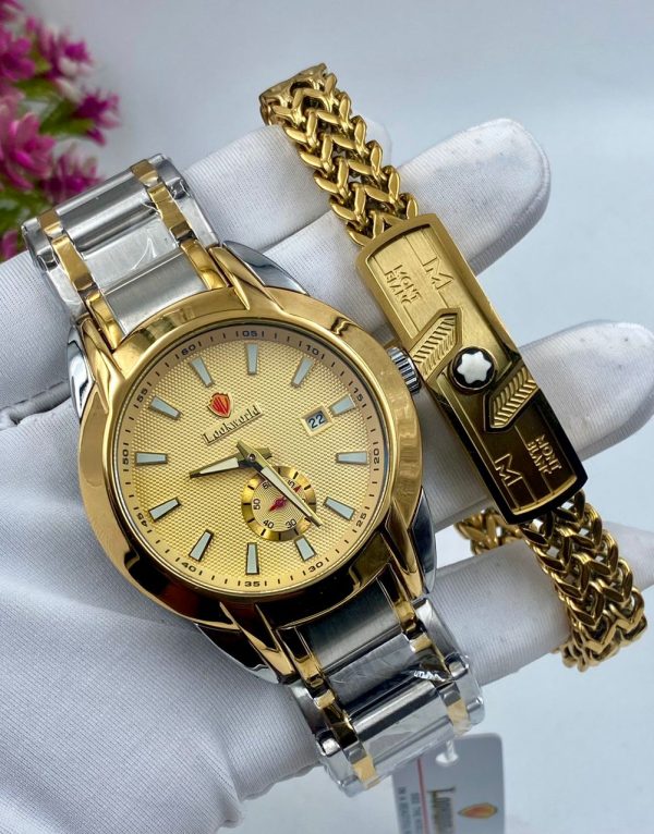 Smart Looking Lookworld Chain Watch with Bracelet
